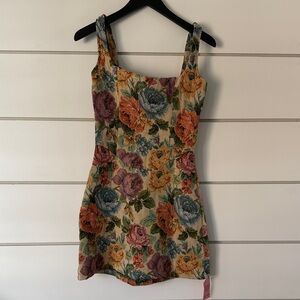 PrettyLittleThing Floral Mini Dress - Multicolor